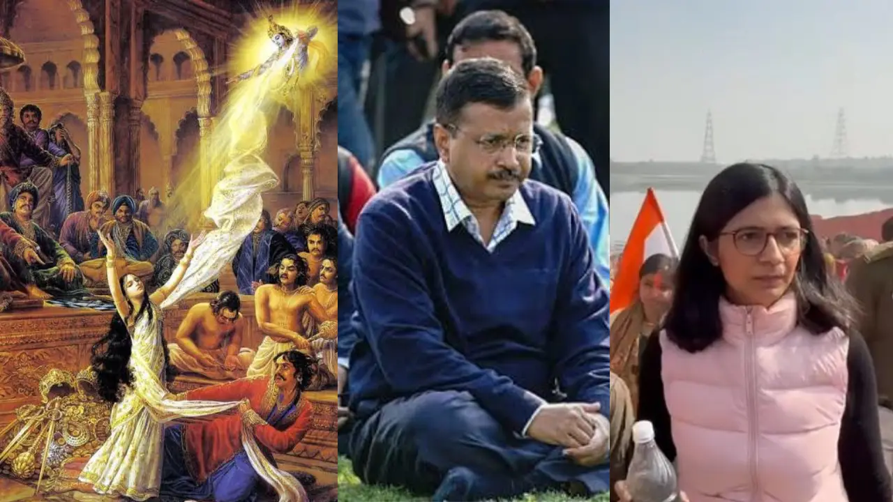 Swati Maliwal's 'Draupadi' post goes viral after Kejriwal's defeat in Delhi elections Swati Maliwal's 'Draupadi' post goes viral after Kejriwal's defeat in Delhi elections