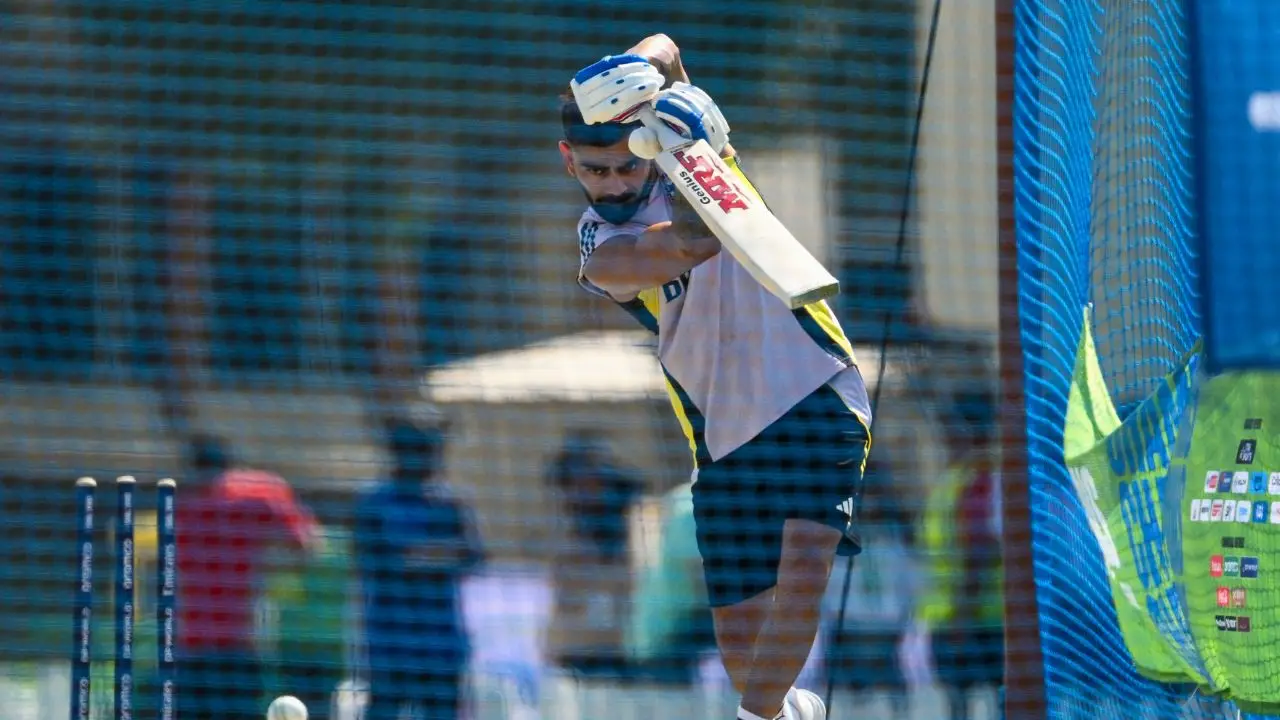 Virat Kohli reaches training an hour earlier than Indian team for Pakistan's Champions Trophy tie