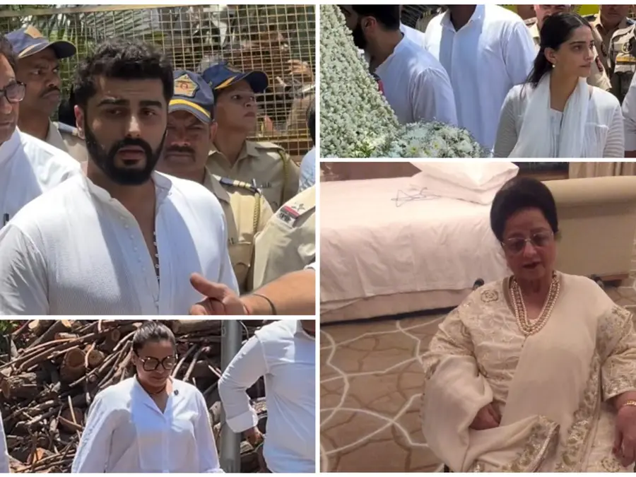 Sonam Kapoor, Rani Mukerji, Arjun Kapoor and more pay their last respects to Niramal Kapoor