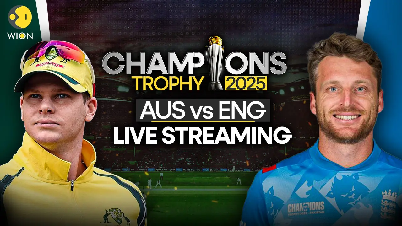 Aus vs Eng Live Streaming Free: When and where to watch Champions Trophy 2025 Australia vs England live online Aus vs Eng Live Streaming Free: When and where to watch Champions Trophy 2025 Australia vs England live online