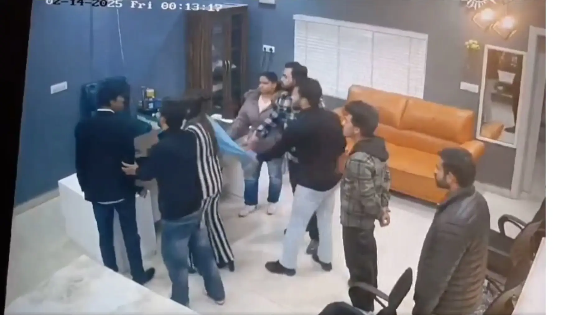 Self-styled Punjab pastor Bajinder Singh assaults woman with baby, other staffers; video goes viral Self-styled Punjab pastor Bajinder Singh assaults woman with baby, other staffers; video goes viral