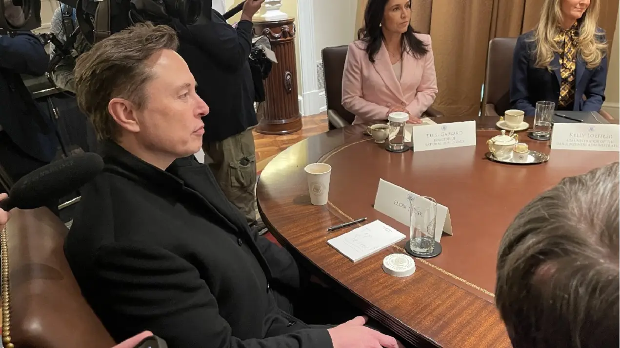 ‘Boys will be boys’: Elon Musk ridiculed for ‘Top Secret’ notepad in Trump Cabinet meet ‘Boys will be boys’: Elon Musk ridiculed for ‘Top Secret’ notepad in Trump Cabinet meet