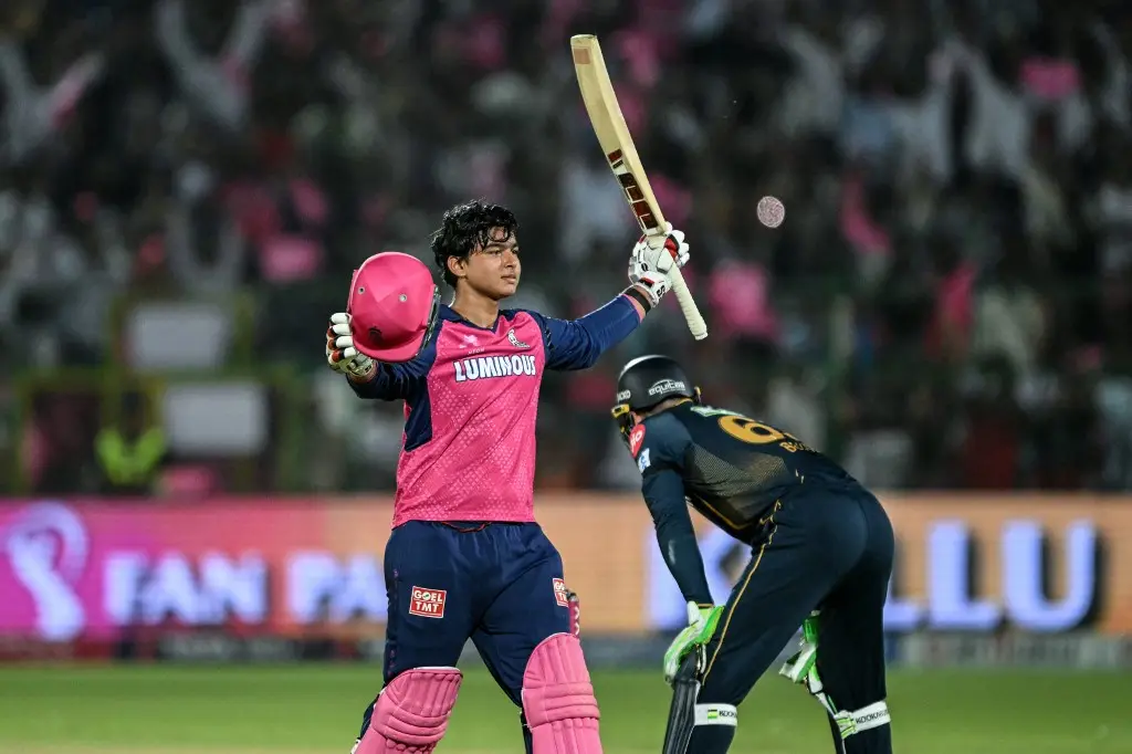 2. Vaibhav Suryavanshi (RR, 17 balls)