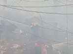 India: At least two killed after fire breaks out at slum in Delhi’s Rohini