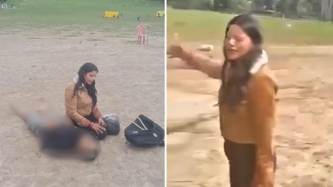 'Please save my husband': Horrified woman pleads for help after her husband shot in J&K terror attack | Video 'Please save my husband': Horrified woman pleads for help after her husband shot in J&K terror attack | Video