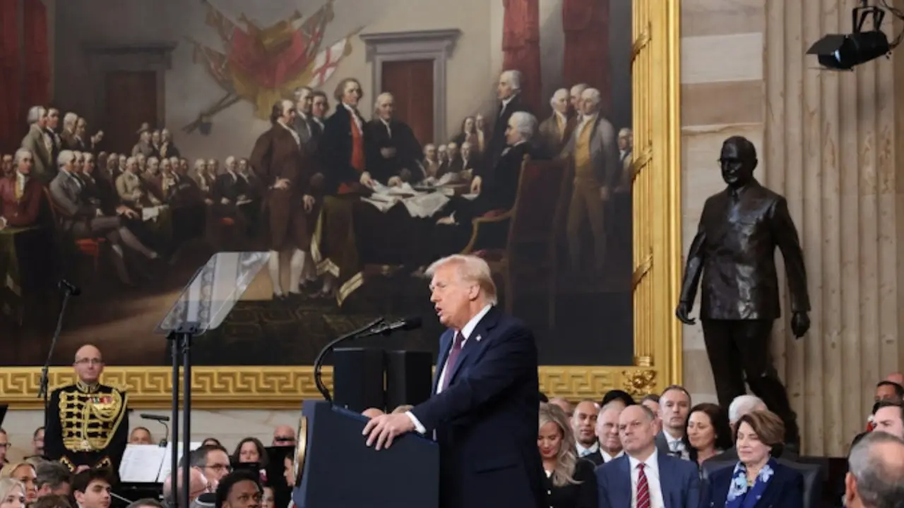 'Golden age of America begins now,' says Trump in first speech as 47th US President 'Golden age of America begins now,' says Trump in first speech as 47th US President
