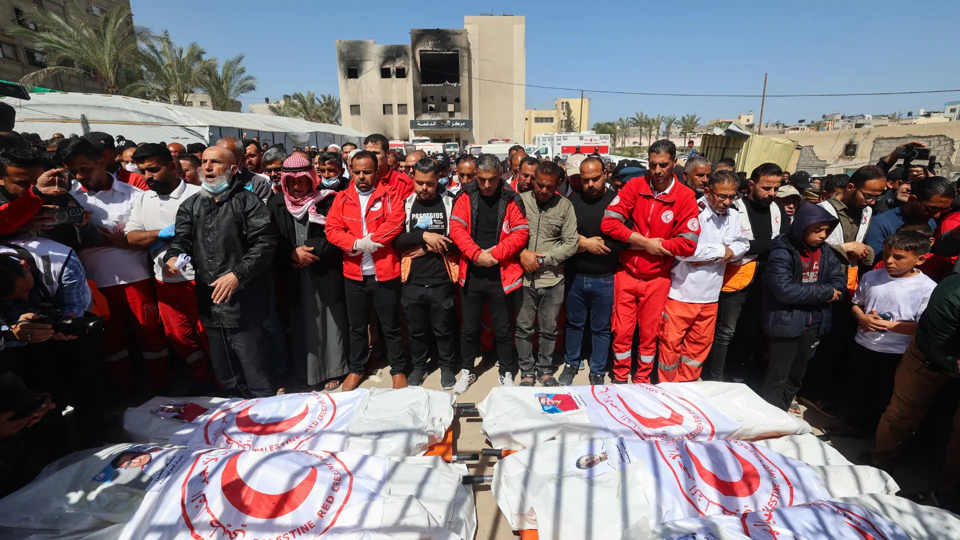 'Went to save lives, only to become victims': Video contradicts Israel's version of Gaza ambulance attack. Were they marked? 'Went to save lives, only to become victims': Video contradicts Israel's version of Gaza ambulance attack. Were they marked?