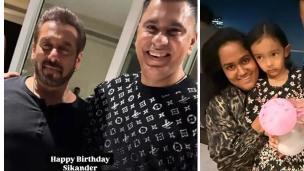 Salman Khan's 59th birthday bash: It was a full house; see pics Salman Khan's 59th birthday bash: It was a full house; see pics