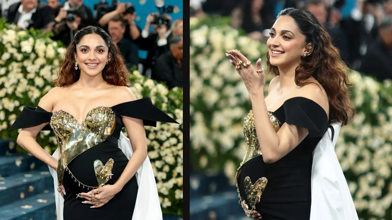 Kiara Advani sports baby bump at the Met Gala red carpet