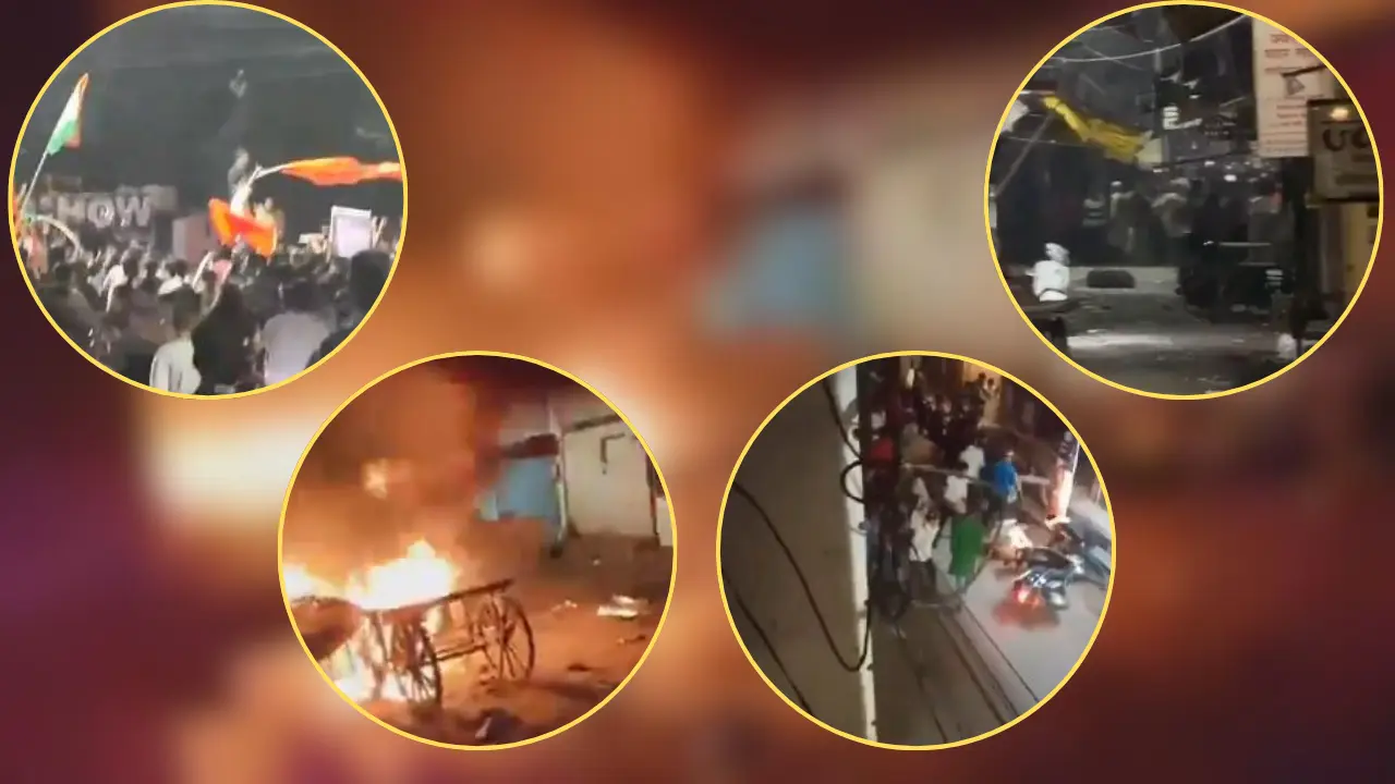 WATCH: Clashes in Madhya Pradesh after India's win in ICC Champions Trophy