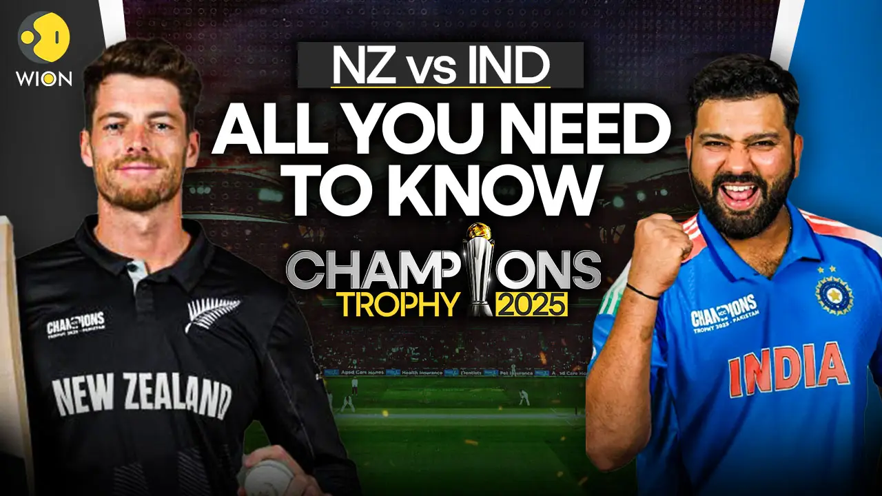 IND vs NZ Champions Trophy 2025: All you need to know, check live streaming, head-to-head, stats, pitch report, squad IND vs NZ Champions Trophy 2025: All you need to know, check live streaming, head-to-head, stats, pitch report, squad