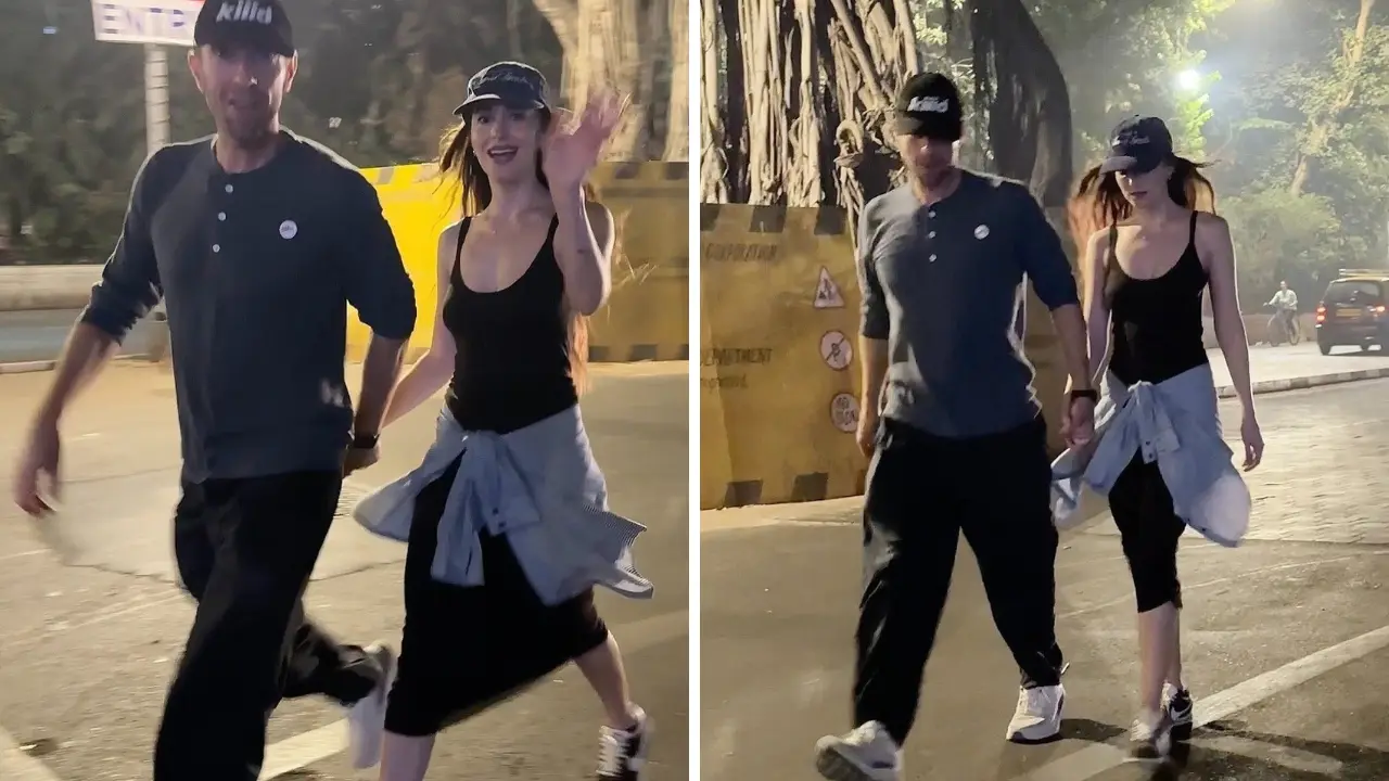 Chris Martin, Dakota Johnson quash breakup rumours as they take a stroll in Mumbai hand in hand, visit Shiva temple