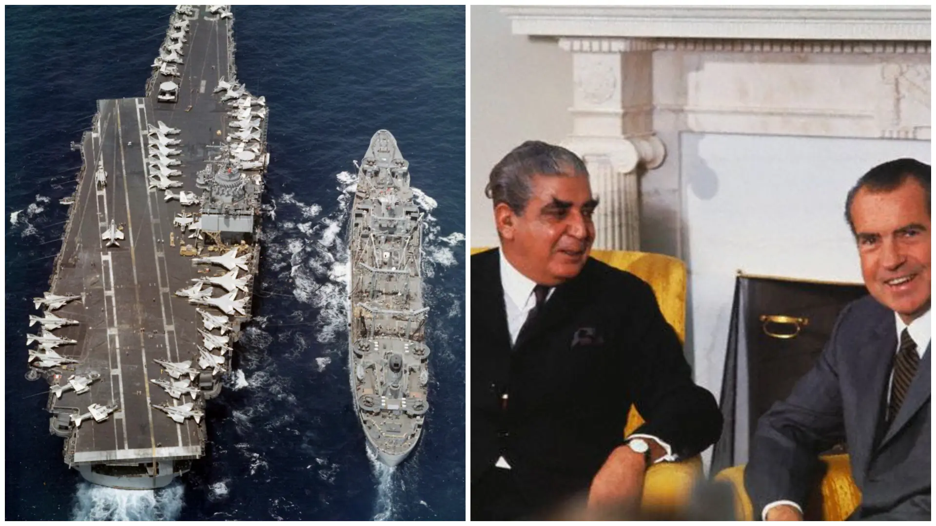 The US betrayal and Russian help of India in the seas