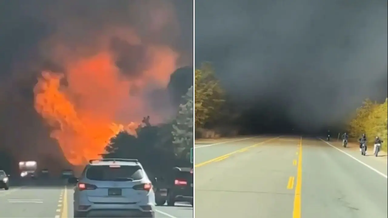 Watch | Scary visuals emerge as state of emergency declared in New York’s Long Island amid wildfires Watch | Scary visuals emerge as state of emergency declared in New York’s Long Island amid wildfires