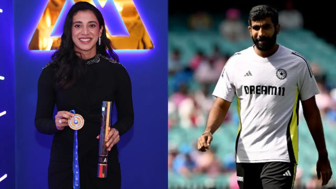 Jasprit Bumrah and Smriti Mandhana win top Wisden cricket awards Jasprit Bumrah and Smriti Mandhana win top Wisden cricket awards