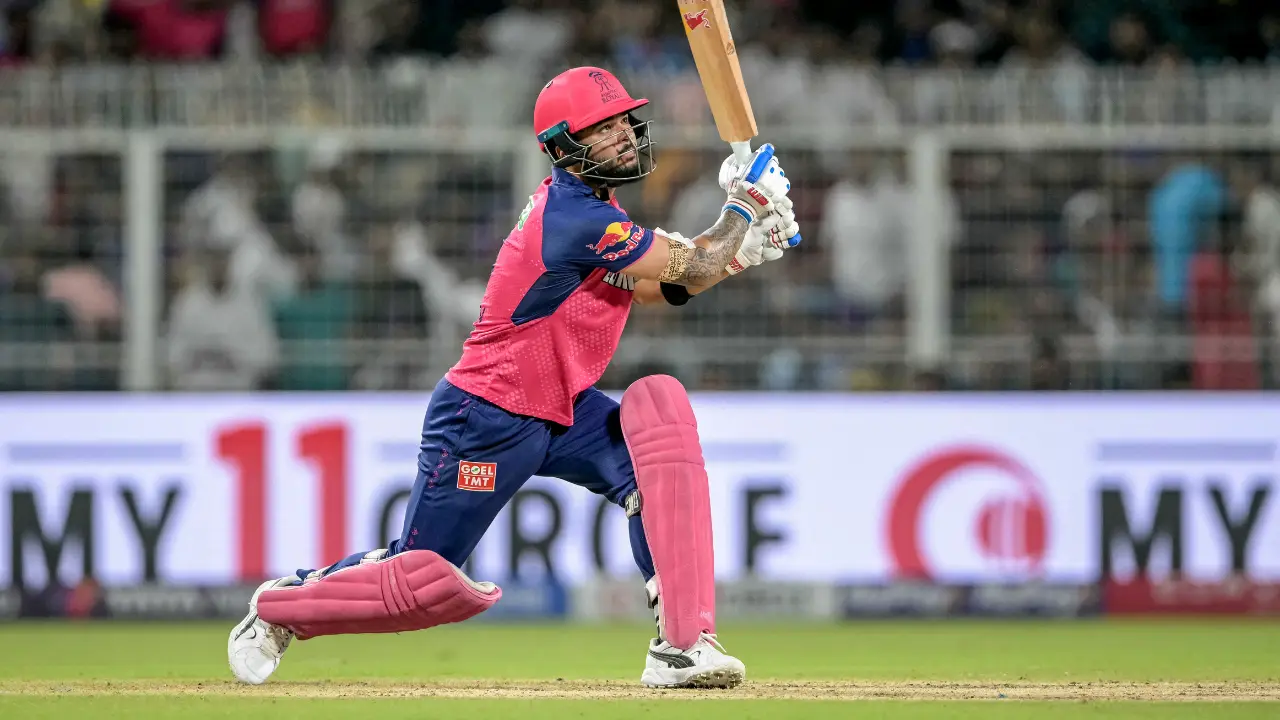 IPL 2025: Riyan Parag hits 6 sixes in a row in KKR thriller, enters record books - Watch IPL 2025: Riyan Parag hits 6 sixes in a row in KKR thriller, enters record books - Watch