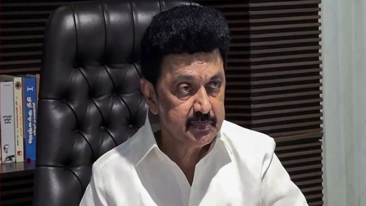 'We are Tamils living in Tamil Nadu': MK Stalin suggests newlyweds give their kids Tamil names 'We are Tamils living in Tamil Nadu': MK Stalin suggests newlyweds give their kids Tamil names