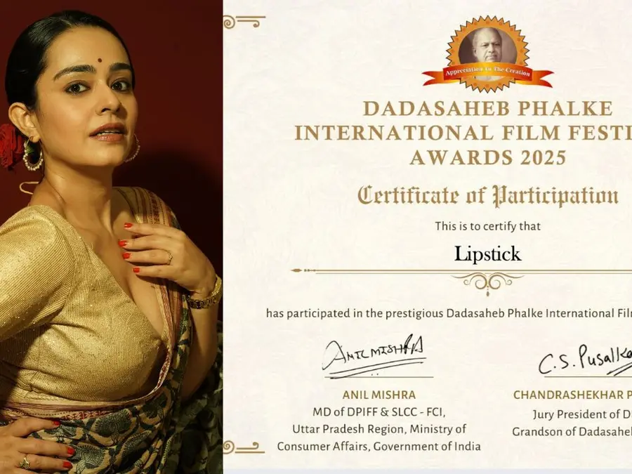 Apoorva Arora’s short film Lipstick nominated for Dada Saheb Phalke International Film Festival