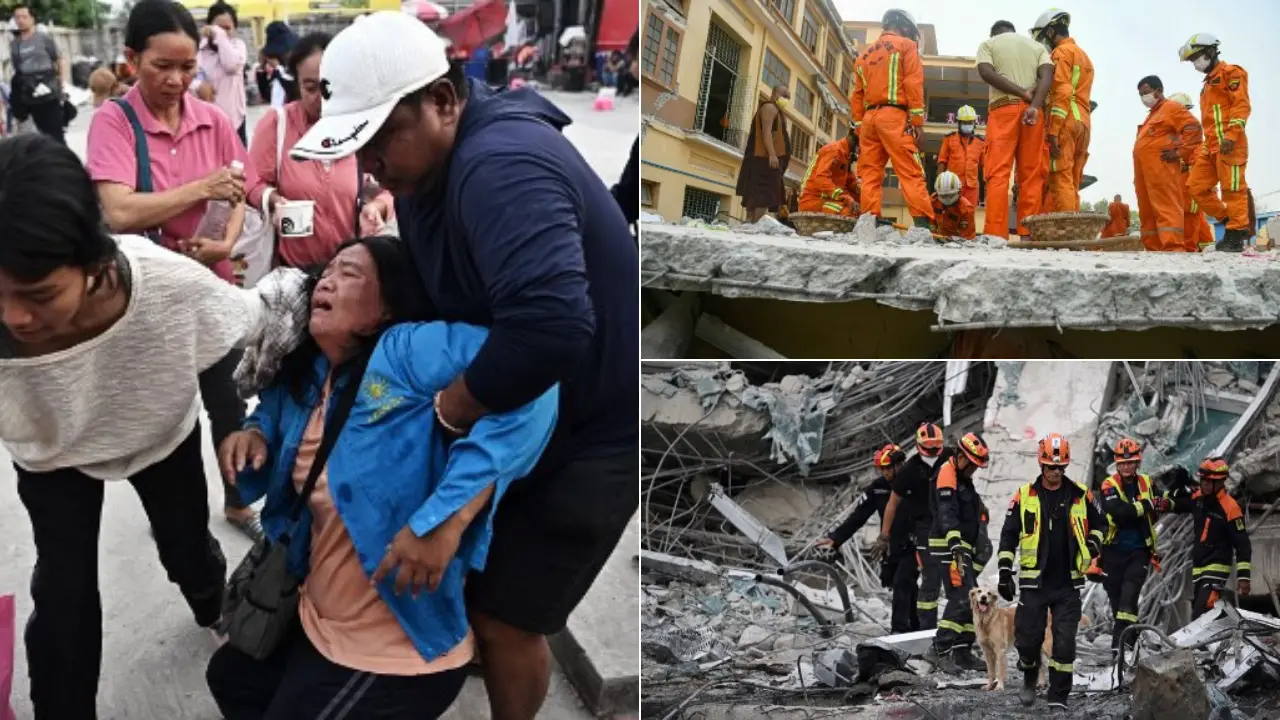 Thailand-Myanmar earthquake: Death toll in Bangkok rises, aftershocks rattle Mandalay; rescue work intensifies