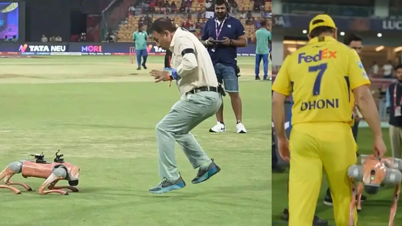 IPL 2025’s Robo-Dog Star "Champak"