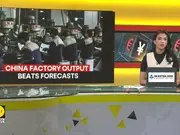 China Factory Output Surges But Risks Remain