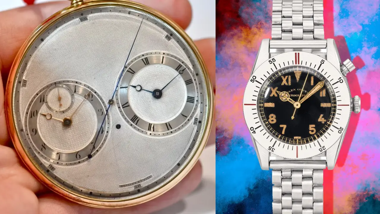 Breguet No. 2667 & Rolex Zerographe