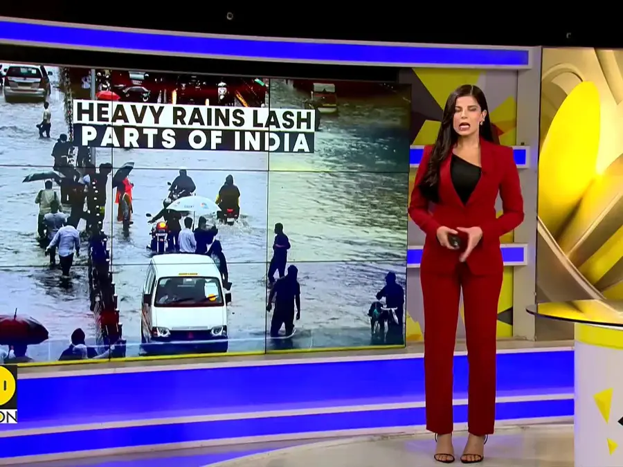 Massive dust storm & heavy rainfall sweeps through northern india, widespread damage reported