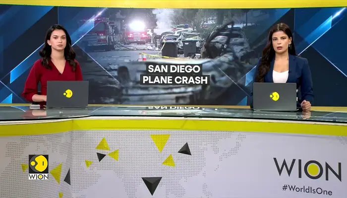 San Diego plane crash: Private plane crashes into San Diego homes, ignites massive fire