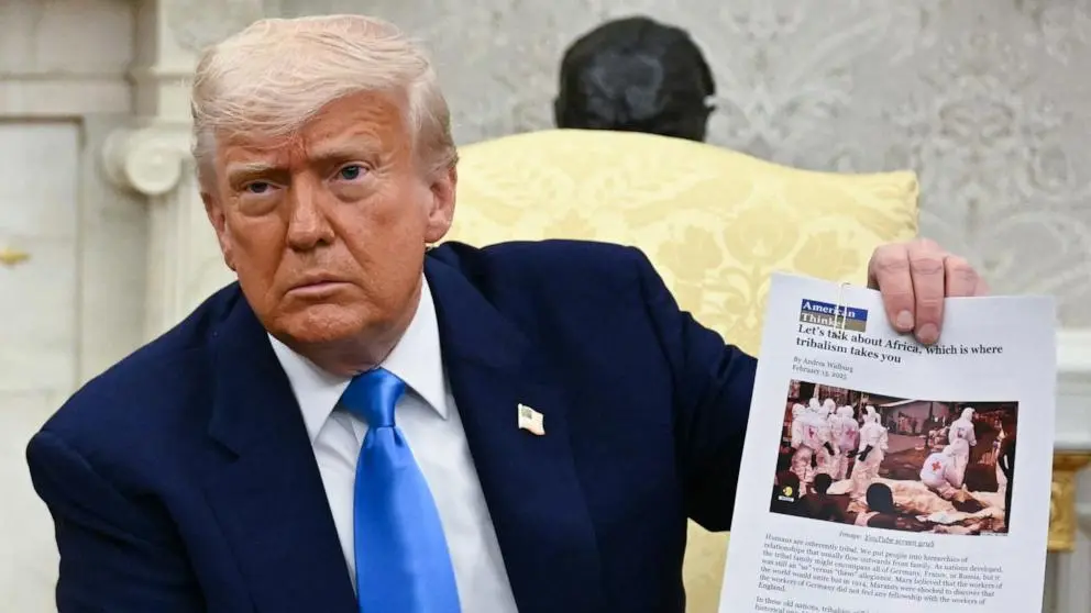 Donald Trump shows 'white genocide in South Africa,' turns out it is Congo | Fact Check