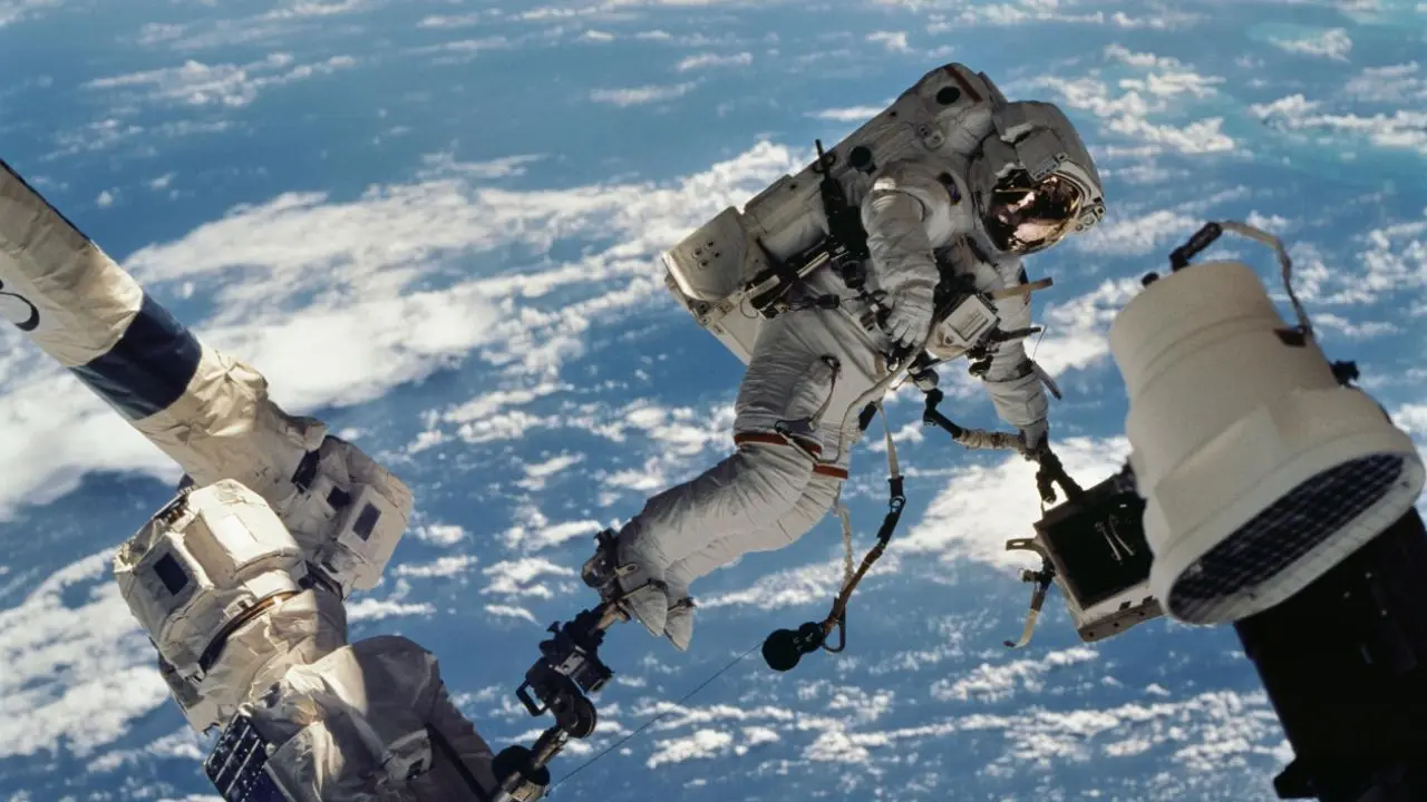 Life and research in microgravity