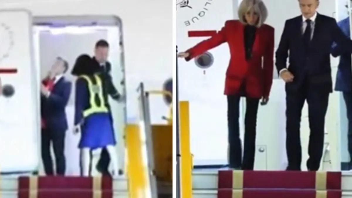 'Geo-planetary catastrophe': French President Macron breaks silence over his video of his wife 'smacking' him - Here's what he said 'Geo-planetary catastrophe': French President Macron breaks silence over his video of his wife 'smacking' him - Here's what he said