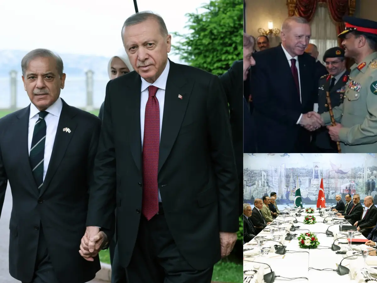 Asim Munir accompanies Pakistan PM in bilateral meet with Turkey's Erdogan, unusual move fuels speculations