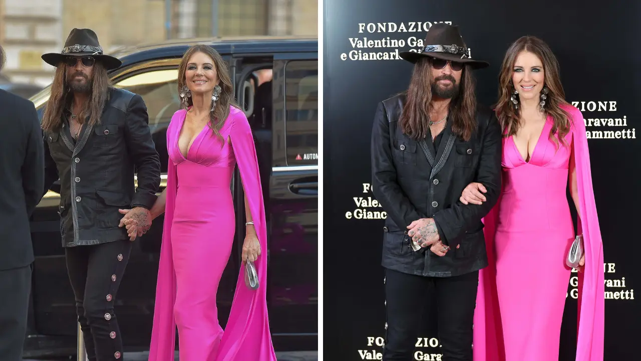 Billy Ray Cyrus calls Elizabeth Hurley his "beautiful girlfriend" in new social media post