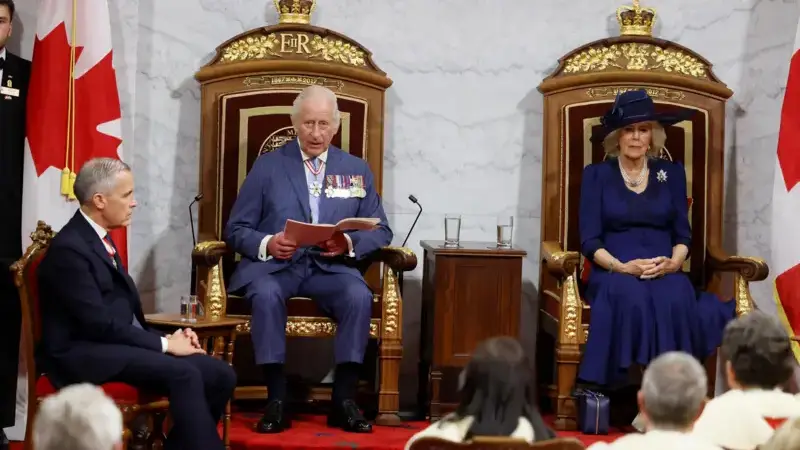 How King Charles brought Trump and Canada-US relations in his HISTORIC throne speech - Here's what he said How King Charles brought Trump and Canada-US relations in his HISTORIC throne speech - Here's what he said