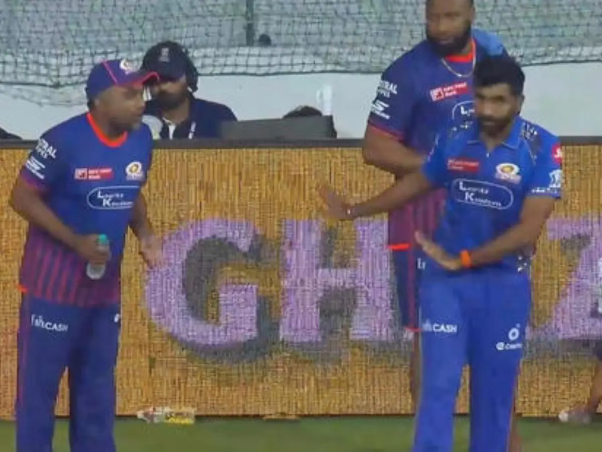Bumrah’s ‘relax, I know my job well’ gesture to MI coach Mahela Jayawardene goes viral – Watch Video