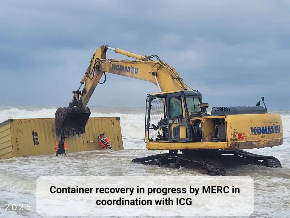 Debris from MSC ELSA3 shipwreck off Kerala coast reaches Tamil Nadu shores Debris from MSC ELSA3 shipwreck off Kerala coast reaches Tamil Nadu shores