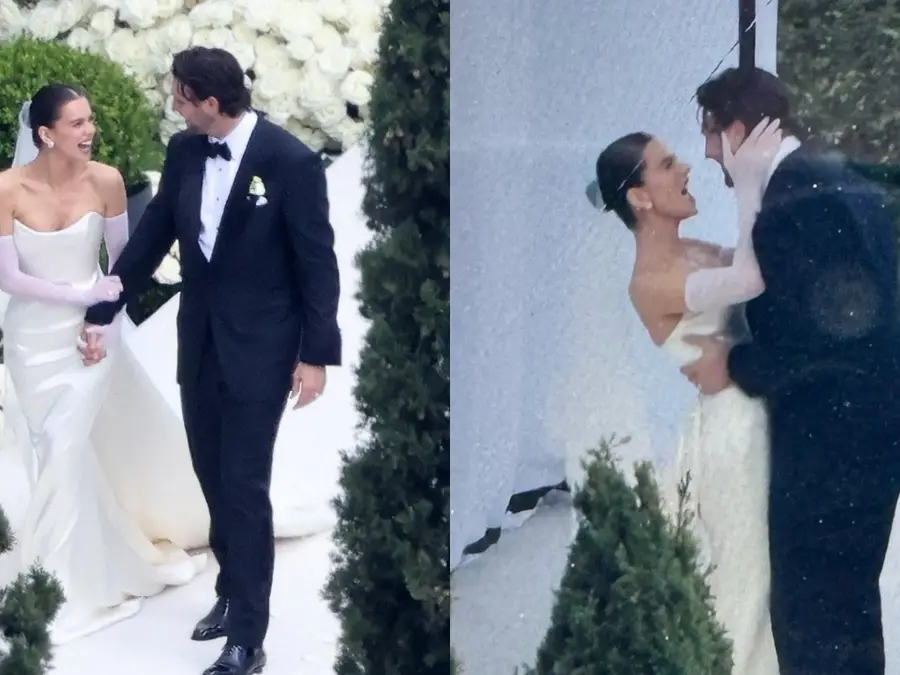 The Marvels actress Hailee Steinfeld ties the knot with longtime beau Josh Allen in California | See Pics