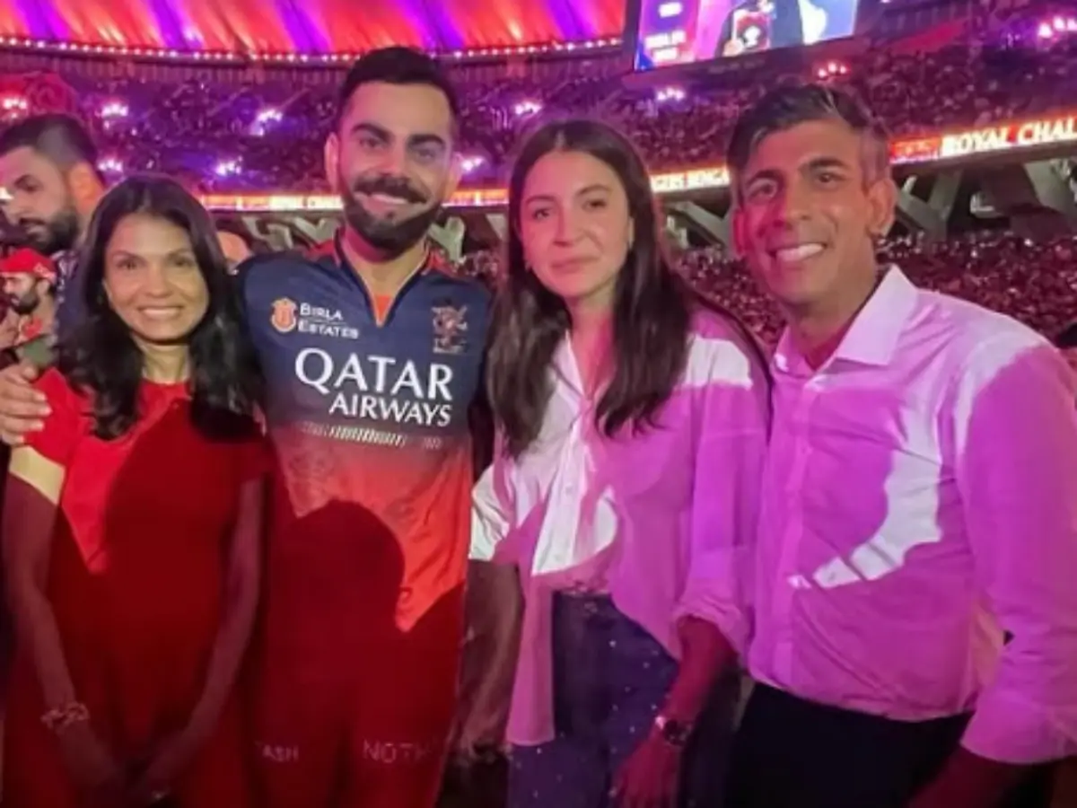 Rishi Sunak and Sudha Murthy grace their presence for the IPL final