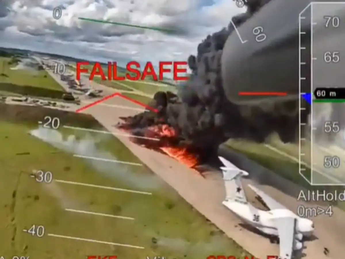 Ukraine's Operation Spiderweb 'unique footage' OUT! Watch how Kyiv damaged 41 Russian strategic military aircraft Ukraine's Operation Spiderweb 'unique footage' OUT! Watch how Kyiv damaged 41 Russian strategic military aircraft