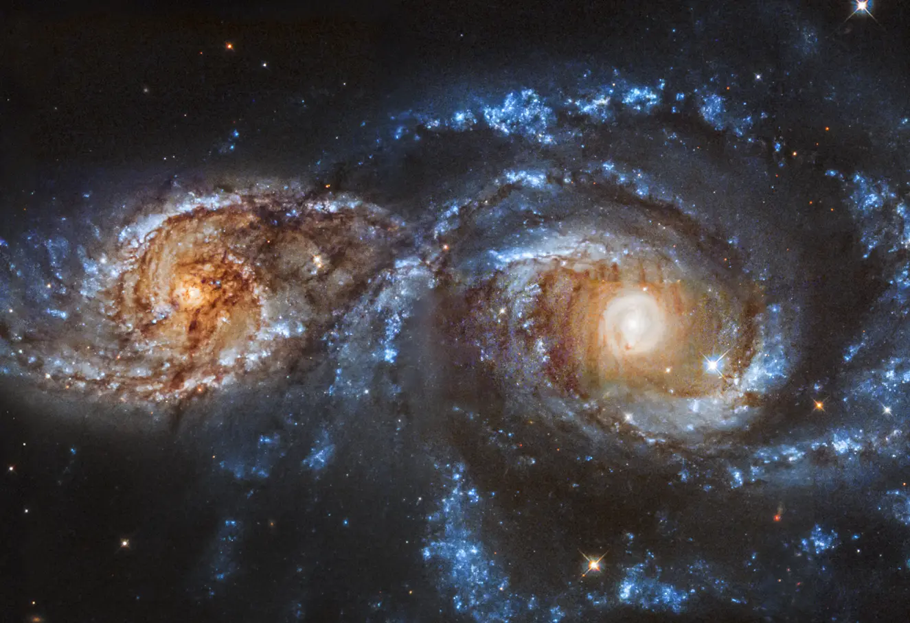 'Cosmic clash reloaded': Two galaxies are about collide in deep space, again!