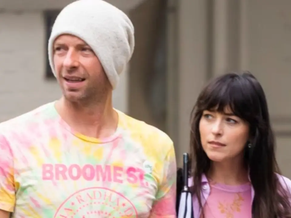Chris Martin's shoutout for Dakota Johnson's film Materialists amid break up rumours | Watch Chris Martin's shoutout for Dakota Johnson's film Materialists amid break up rumours | Watch