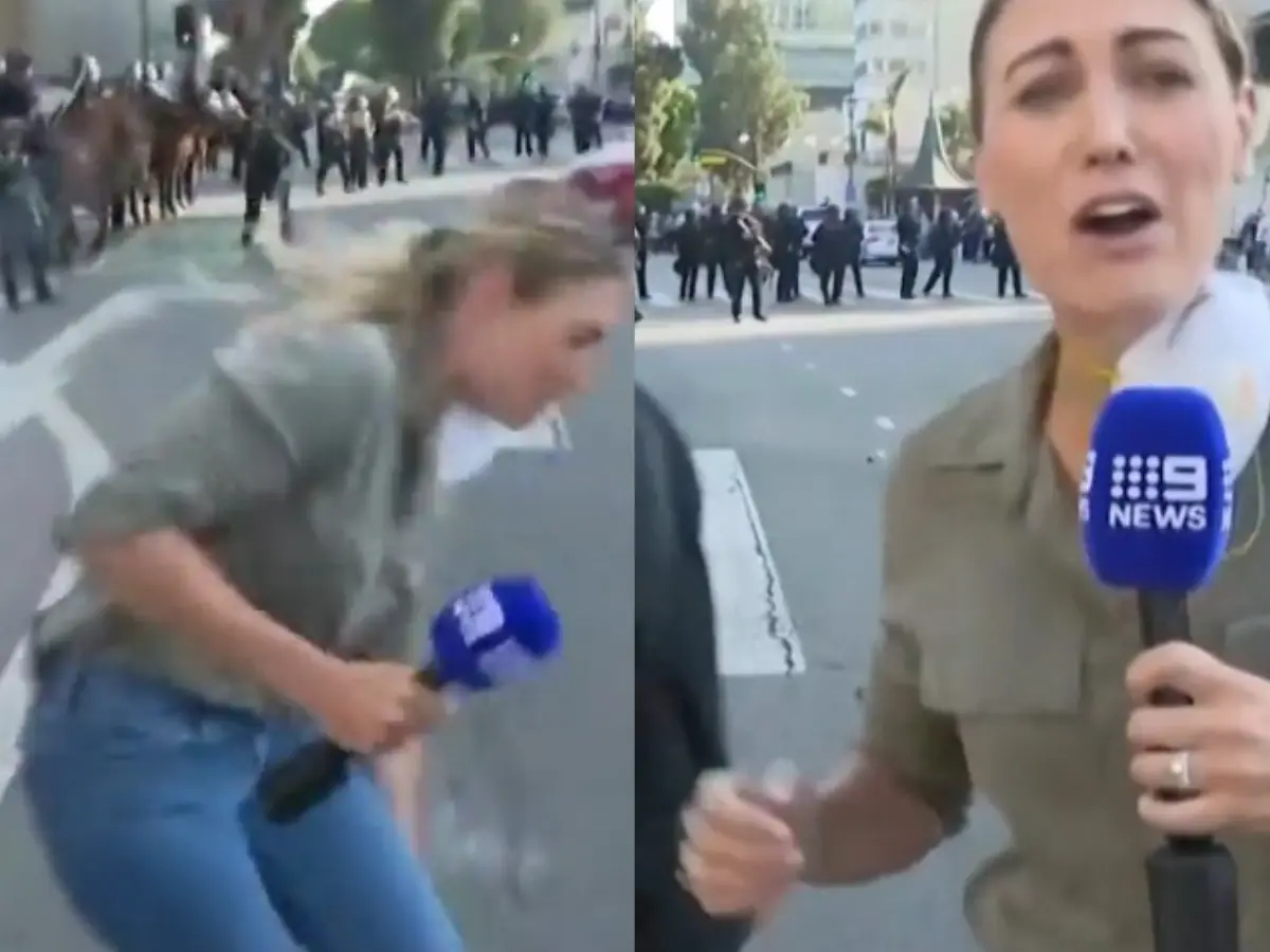 'You just f***ing shot the reporter!': Australian journalist shot at while covering LA protest | WATCH 'You just f***ing shot the reporter!': Australian journalist shot at while covering LA protest | WATCH