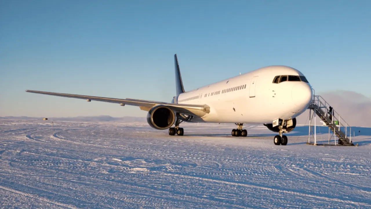 Novolazarevskaya Airfield, Antarctica
