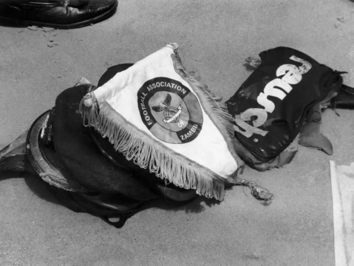 4. Zambia national football team plane crash (1993)