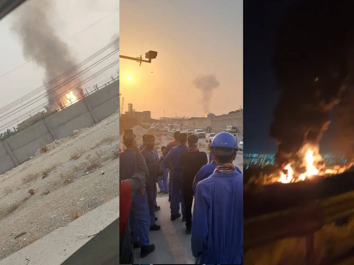 WATCH | Israel targets key oil facilities of Tehran, ignites fire and panic | Israel-Iran war