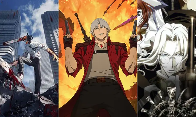 Bloody and horrific! Best anime shows to watch if you like Devil May Cry