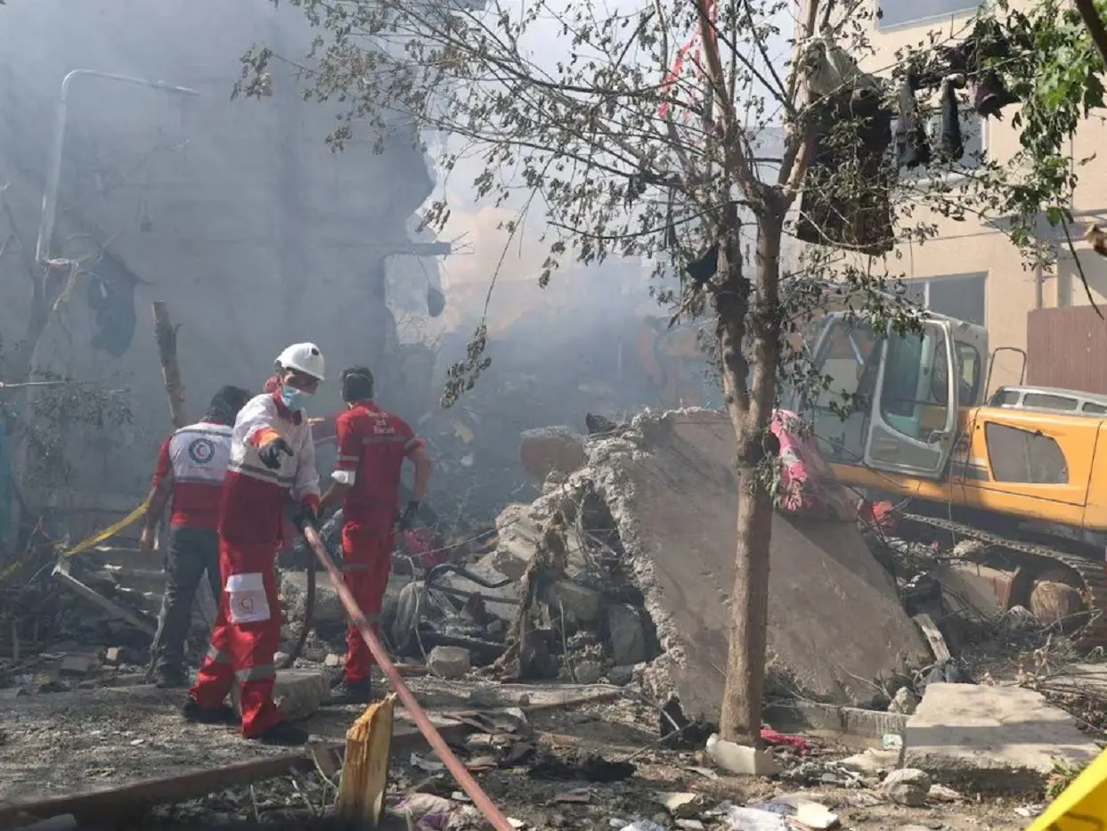 Israel strikes military base in Tehran, several explosions heard, reports Iranian media Israel strikes military base in Tehran, several explosions heard, reports Iranian media