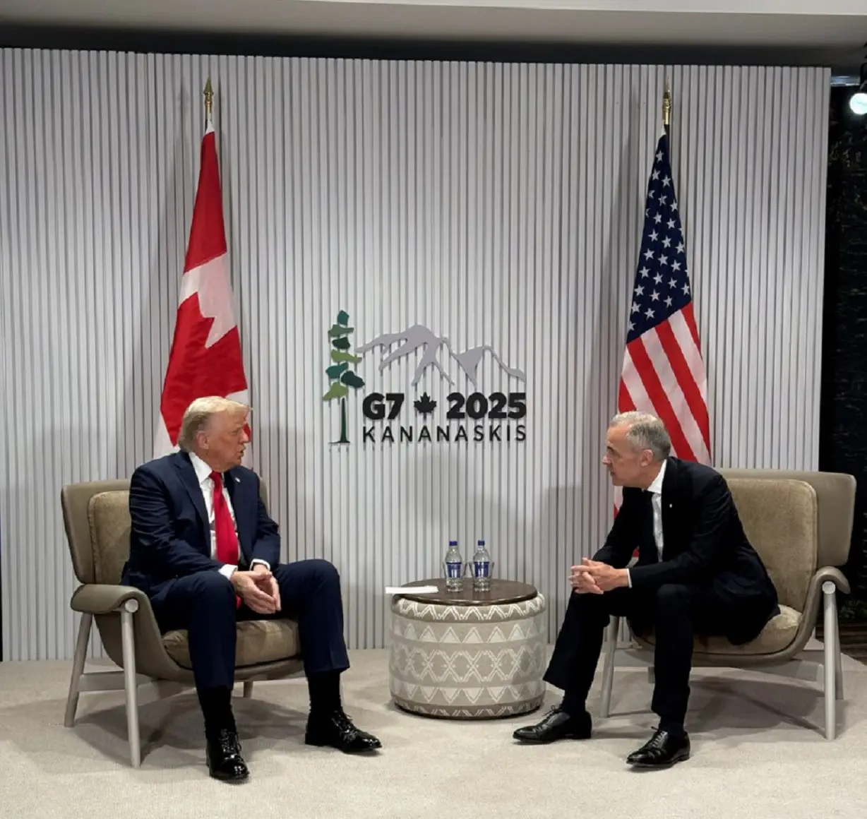 ‘I’ve always been a tariff person,’ Trump says at G7 Summit press meet with Canadian PM