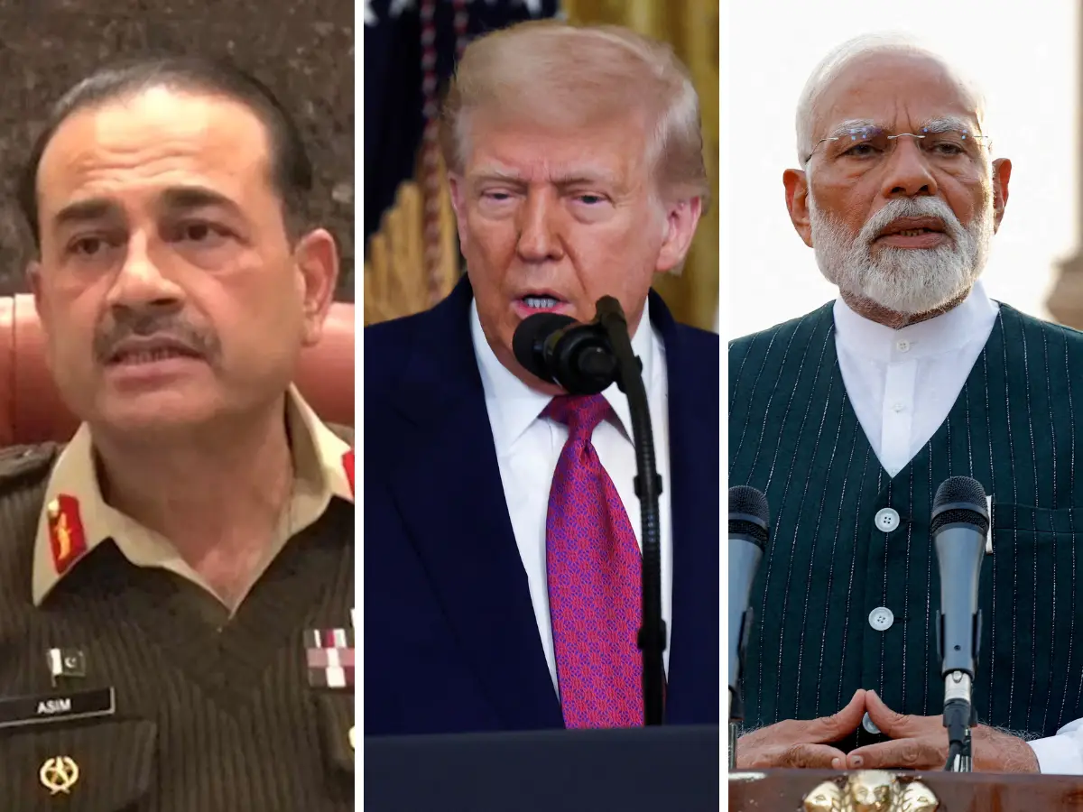 ‘I love Pakistan...Modi a fantastic man’: Trump claims stopping India-Pak conflict when asked about lunch with Asim Munir, then praises Pak army chief