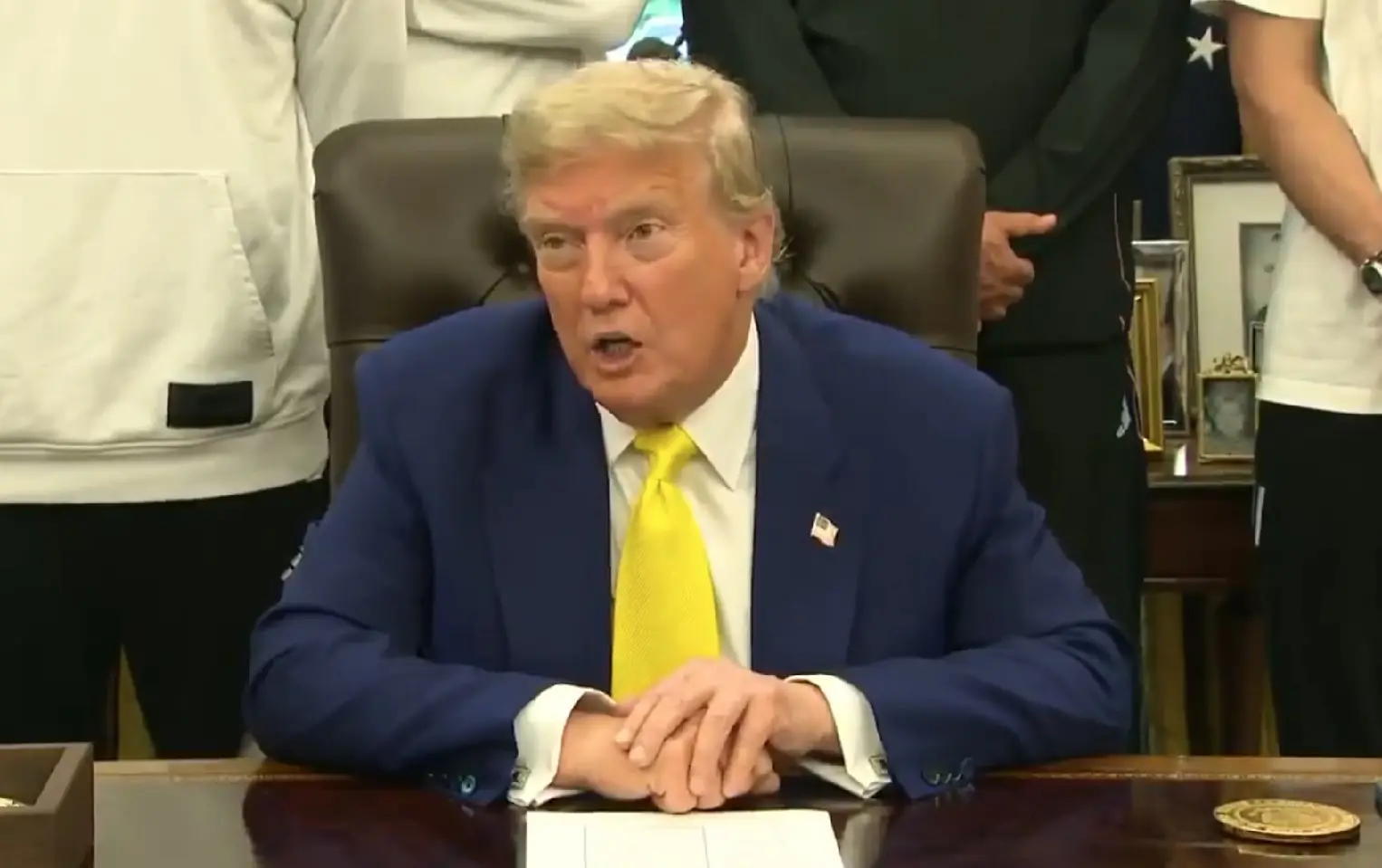 ‘Not looking for a ceasefire, but a total and complete victory,’ says Trump on Iran war